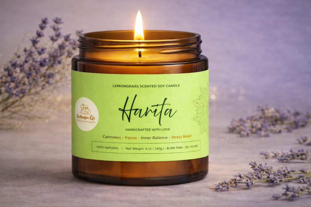 Harita Lemongrass Soy Candle