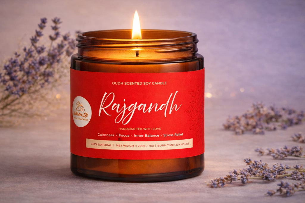 Rajgandh Oud Soy Candle
